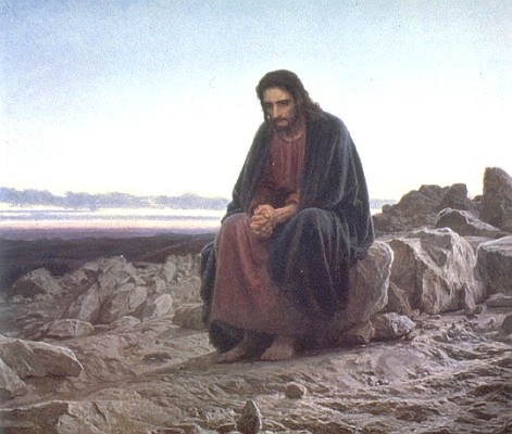 Christ in the Wilderness, by Ivan Kramskoy, 1872